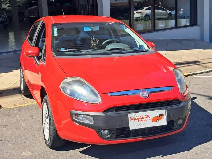 FIAT - PUNTO - 2013/2014 - Vermelha - R$ 42.900,00
