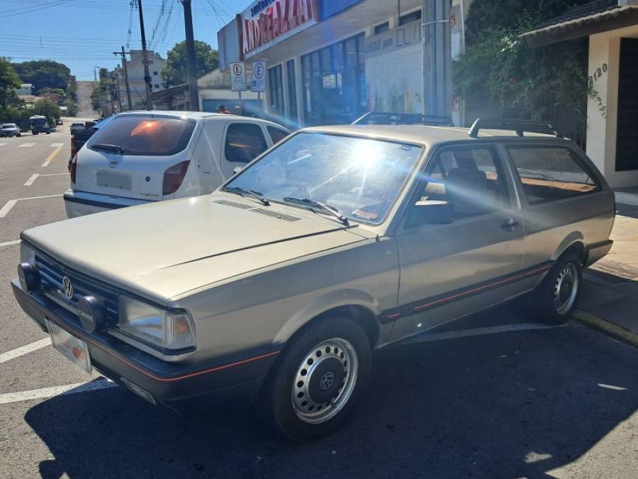 VOLKSWAGEN - PARATI - 1989/1990 - Bege - R$ 21.000,00