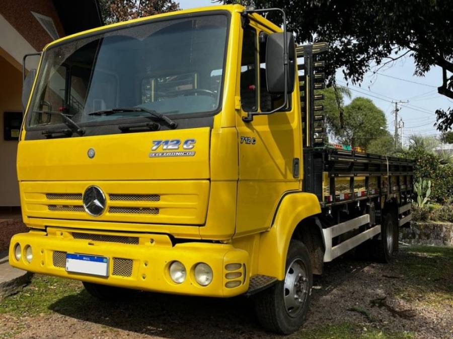 MERCEDES-BENZ - 712 2P (DIESEL) - 2008/2009 - Amarela - Sob Consulta