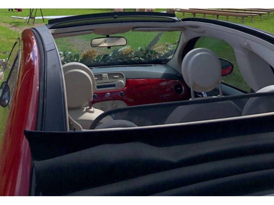 FIAT - 500 - 2013/2014 - Vermelha - R$ 73.000,00