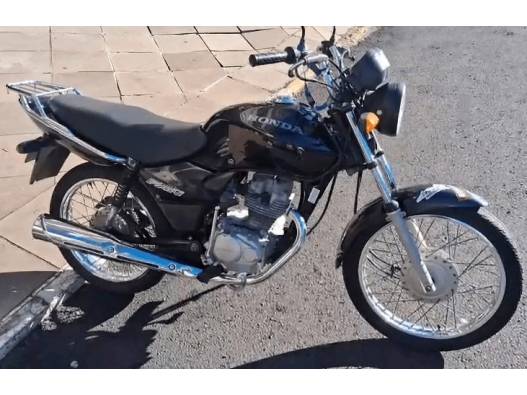 HONDA - CG 125 - 2007/2008 - Preta - R$ 7.500,00