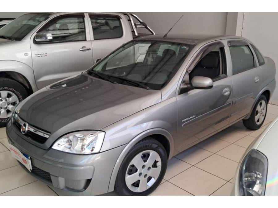 CHEVROLET - CORSA - 2007/2008 - Cinza - R$ 24.500,00