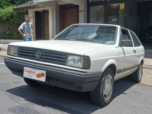 VOLKSWAGEN - GOL - 1989/1990 - Branca - R$ 16.500,00